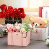 Flower Box Rose Packaging Box Portable Valentine's Day Birthday Party Gifts Wrapping Paper Bag Gift Box Candy Cake Flower Shop