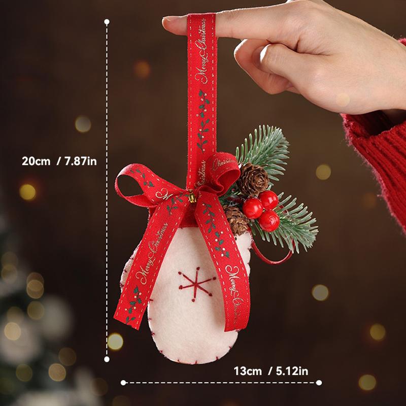 Christmas Decorations Wooden Snowmen Santa Claus Reindeer Door Hanging Ornament XmasTree Indoor Scene Layout Home New Year Decor