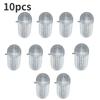 10 pz Mini Gabbia per Esca da Pesca Sfera di Plastica Ispessita Scatola per Esca Cestino per Esche da Pesca Porta-Mangiatoia Gabbia Trappola per Esca per Gamberetti Aragoste Pesci