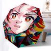 1pc Anime Character Outdoor Umbrella - Automatic Opening/Closing, Portable 3-Fold Design, 8-Bone Iron Frame, Perfect Gift for Fans, Travelers, Da