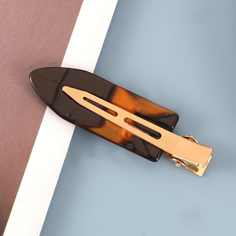 2/3/4/6 stücke Acetat Make-Up Haar Clips Koreanische Mode Gold Weiß Glitter Haar Pin Headwear Mädchen Frauen Haar Zubehör