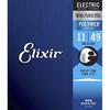 Cordes Pour Guitare Électrique - ELIXIR - 12100 - Medium - Durabilité Exceptionnelle - Anti-corrosion