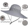 Super Wide Brim Bucket Hat UPF50+ Waterproof Sun Hat for Fishing Hiking Camping