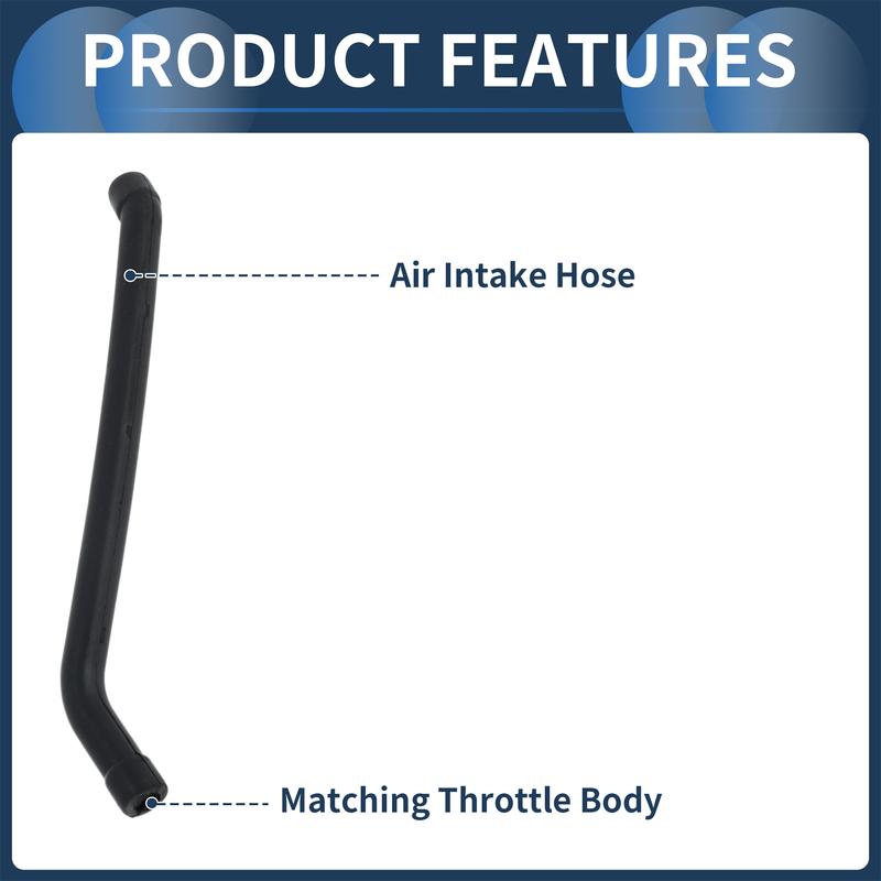 X Autohaux Engine Air Intake Hose for Mercedes-Benz C-Class W202 C240 97-00 No.A1120180182