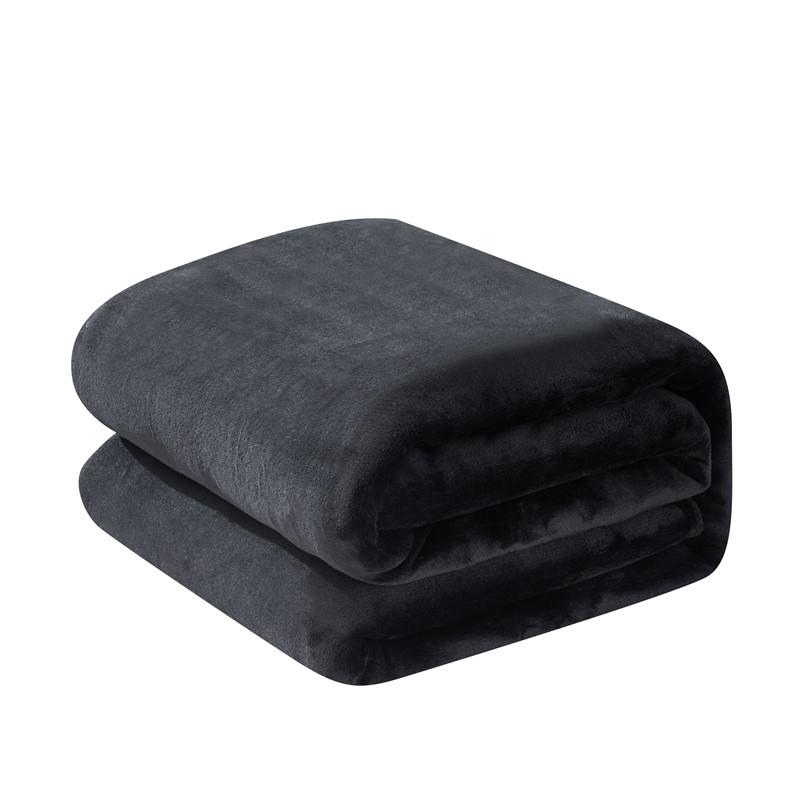 Solid Color Blanket Velvet Bedspread Office/Car Nap Shawl Manta Para Sofá Skin-friendly Plaid Home Bedspread Winter Bed Linen