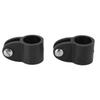 2 Pcs Bimini Top Jaw Slide 22mm Black Nylon Bimini Top Fitting Marine Hardware for Boat Yacht 22MM Sunshade Hardware