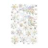 2PC Laser Glass Paper Sunshine Catcher Colorful Window Stickers Rainbow Prism Anti Collision Christmas Snowflake Glass Sticker