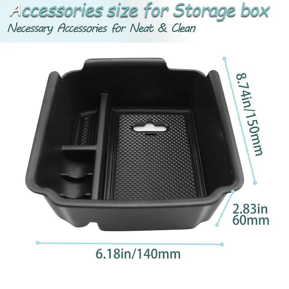 Car Armrest Storage Box Tray for VOLKSWAGEN VW Tiguan 2018-2025 2025 And Taos 2025 2025 Accessories