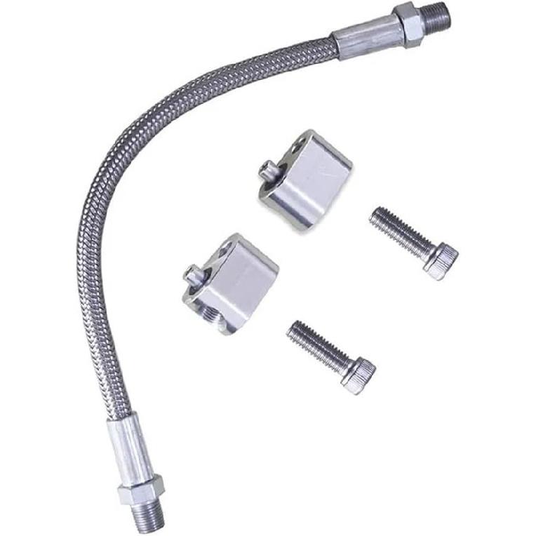 Coolant Crossover Steam Port Hose Kit Throttle Body Bypass Compatible with LS Engine LSX LS1 Series