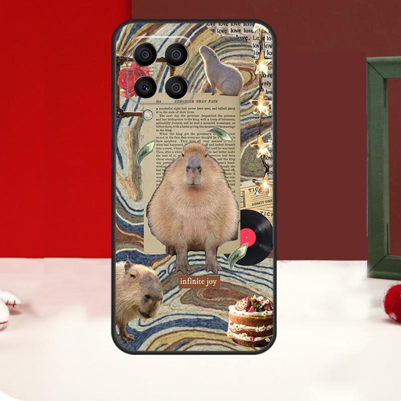 Funny Capybara For Samsung Galaxy M53 M33 M13 M12 M32 M52 M14 M34 M54 M20 M21 M31 M51 M30s M15 M55 Case