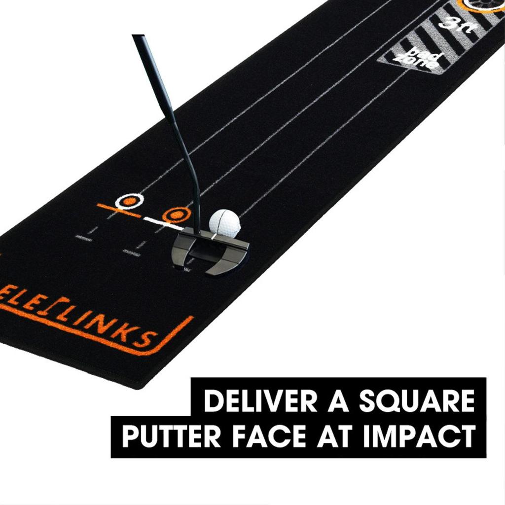 Golf Putting Mat Practice for Home Office Gift Men Women Golfer 3.6x0.4m