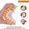 Multifunction Vegetable Fruit Cleaning Brush Flexible Carrot Brush Cleaning Cleaning Kitchen Accessories Tools Potato Benda S6G3