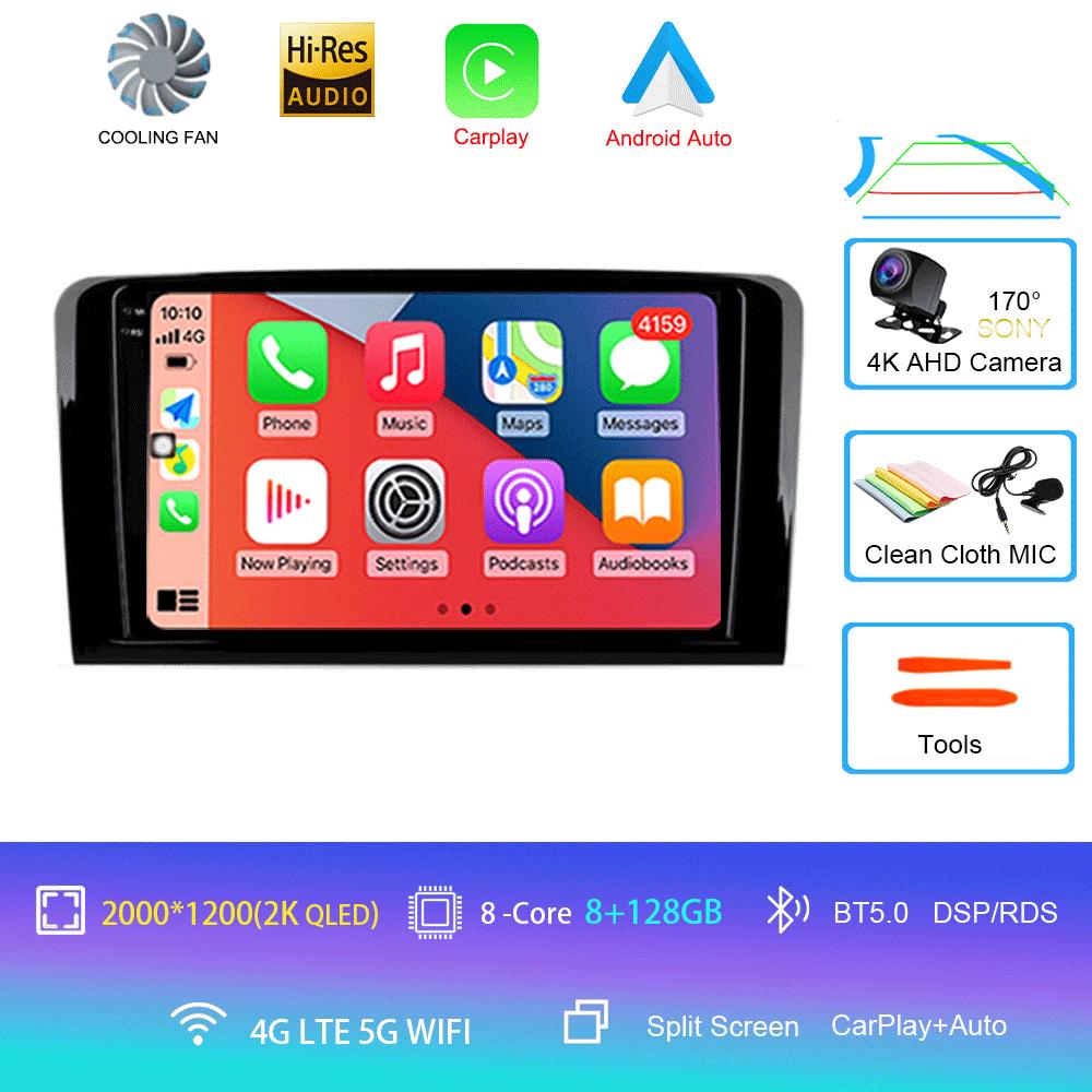 Android 14 Car Radio For Mercedes Benz ML GL ML350 GL320 X164 2005 - 2009 Multimedia Video Player Navigation Stereo GPS