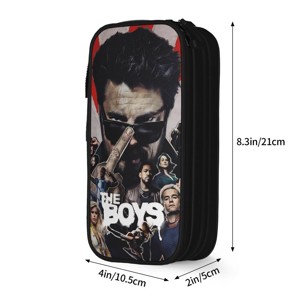 The B-Boys TV Series Pencil Case Cute Pen Holder Bag Student Big Capacity School Supplies Gift Pencil Box