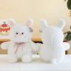 Soft Rabbit Plush Toys PP Cotton Rabbit Stuffed Toy White Rabbit Plush Doll  Kids Gifts