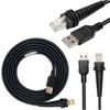 9FT USB Type A Scanner Cable Data Cables Extension Cord PVC Texture Replacement Wire Suitable for Scanning Operations