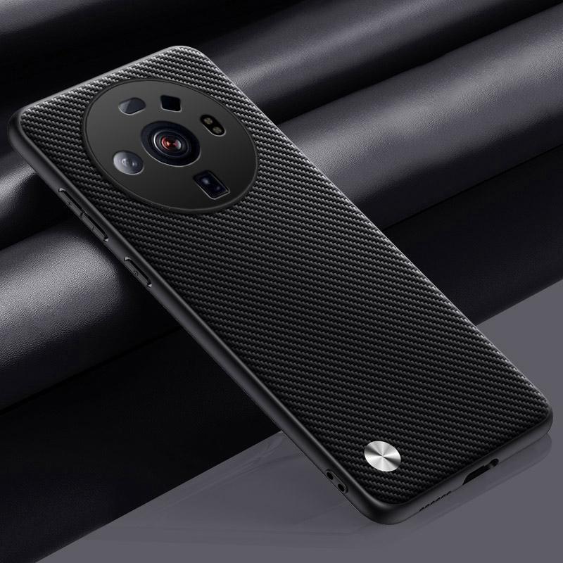 Luxus-PU-Lederhülle für Xiaomi Mi 12S Ultra 5G Rückabdeckung Silikon Stoßfest Vollschutz Handyhülle für Xiaomi 12S Ultra
