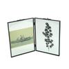 Nordic Foldable Double-Sided Glass Photo Frame & Certificate Holder