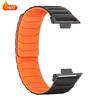 Magnetisches Silikonarmband für Redmi Watch 6 5 Watch 4 Sportarmband für Mi Band 9Pro 8Pro Armband Atmungsaktives Armband Zubehör
