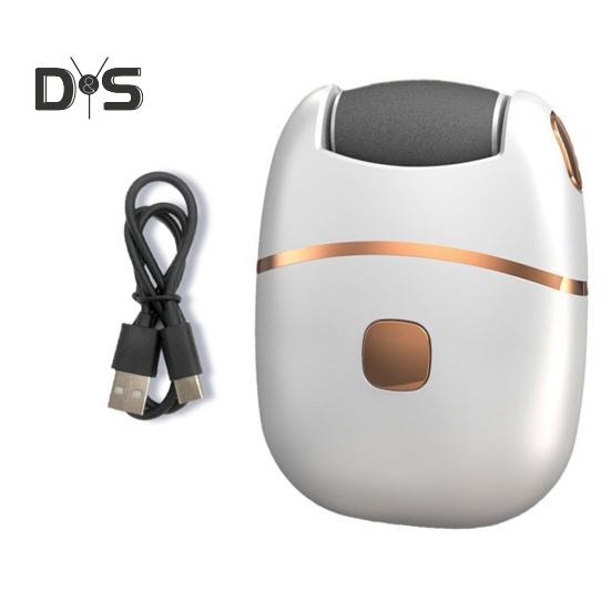 Electric Callus Remover Adjustable Speed Foot File with LED Light & Safety Protection Rechargeable Foot Grinder Ergonomic Pedicure Tool for Dead Skin