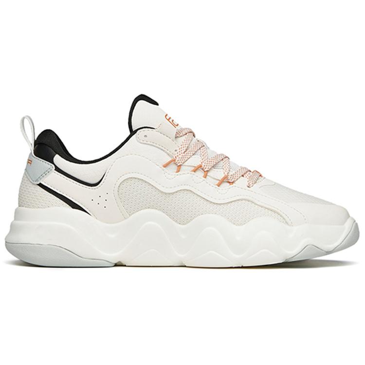 Anta Back Rise 1.0 Textile, Synthetic Leather Slip Resistant, Abrasion Resistant, Height Increasing Low Top 122148068-3