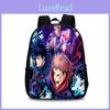 Jujutsu Kaisen Backpack With Polyester Material And Spacious Design For Students And Daily Use