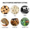20 Pcs/set HCS Assorted JigSaw Blades for Wood Plastic and Aluminum Fine and Medium Tooth Saw Blades Jigsaw Blades T-Shaft