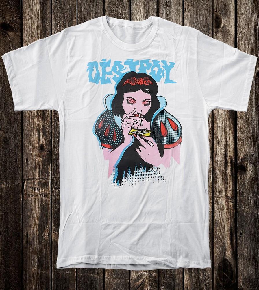 

Retro Punk Tee T Shirt Novelty Snow Seditionaries Boy London DESTROY Princess 4XL
