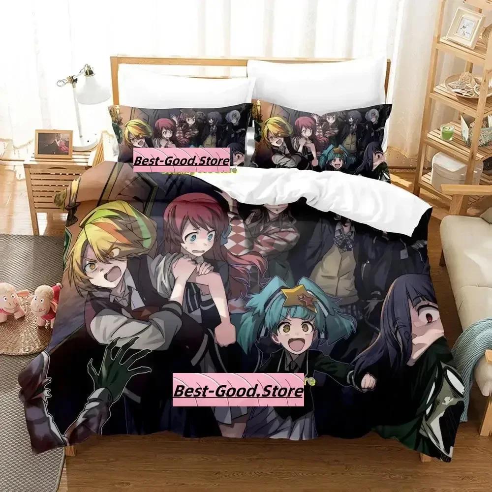Zombie Lplus Saga Beding Set Single Twin Ful Quen King-Sized Dimensionsd Dimensions Bed Linen Set Adult People Kid Bedrom Duvetcover Sets Anime parure