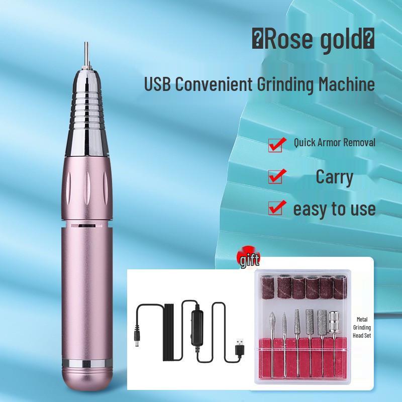 

Портативная USB дрель для ногтей 35000 об/мин с дисплеем и средством для удаления кутикулы