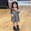 Girls Autumn Knit Dress Long Sleeve Princess Sweater Dress For Toddler And Kids Outerwear