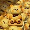 Slow Rising Bear Bread Squeeze Toy Hand Relax Slow Rebound Toy Bear Baked Bread Toy  Birthday Gift