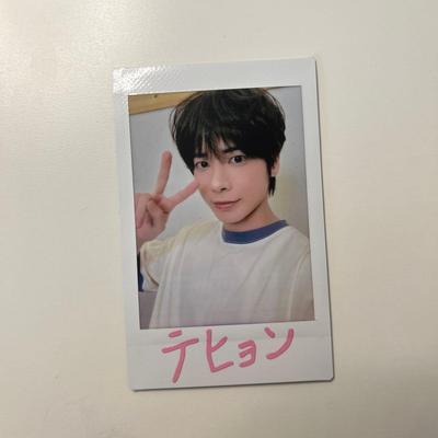 [USED] TXT Taehyung Summer Instant Photo Special Graffiti Sign