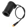 378X Electric Bike Twist Grip Half Twist Waterproof Connector 12?72V Precise Control Electric