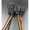 For BMW E39 E87 E83 E70 F18 F02 F25 E65 E66 E60 E46 E90 Electronic Fan Plug Wire Cable Line