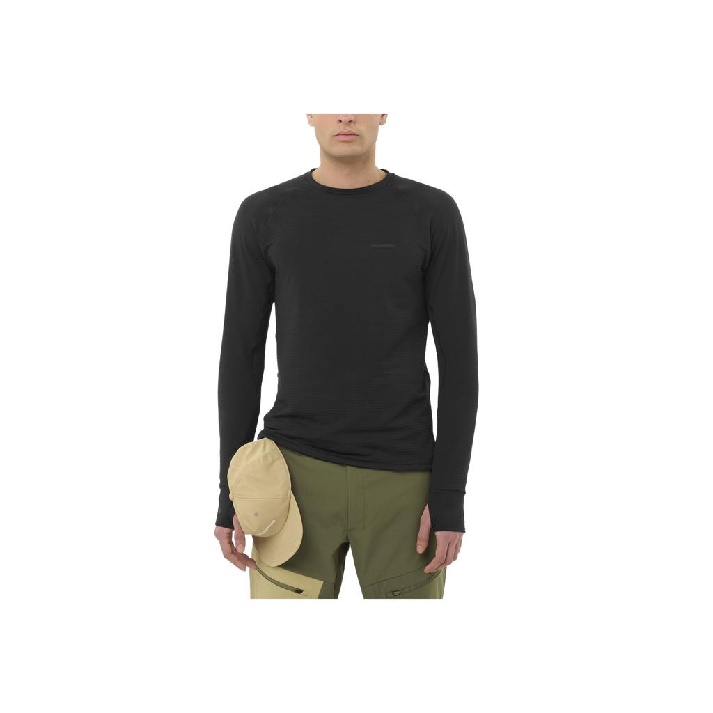 SALOMON Essential Lightwarm Simple Comfortable Versatile Casual Hoodie Men Hoodies C26038