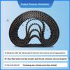 Rubber Synchronous Toothed Drive Belt HTD1200/1208/1216/1224-8M
