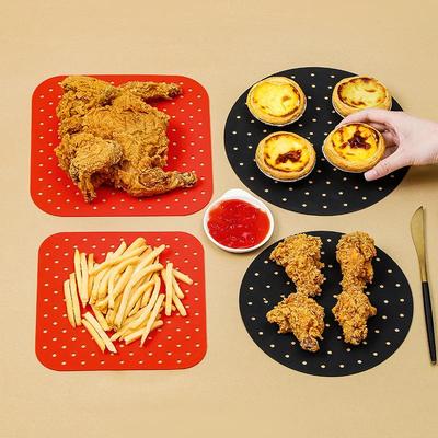 Silikon Heißluftfritteusen-Einlage & Matten-Set