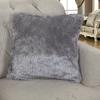 43x43cm Soft Plush Solid Color Throw Pillow Case Cushion Cover Home Sofa Decor