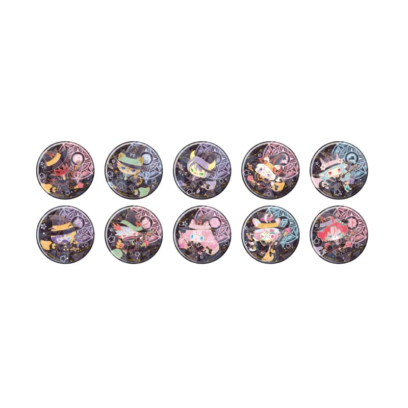 SHOW BY ROCK 05 Версия Волшебника. [Оригинальная иллюстрация] Голографический жестяной значок [57 мм] Коробка из 10 штук