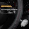 Genuine Leather Steering Wheel Cover for 2021 XPeng P7/G3/P5, Ultra-Thin, All-Season.
