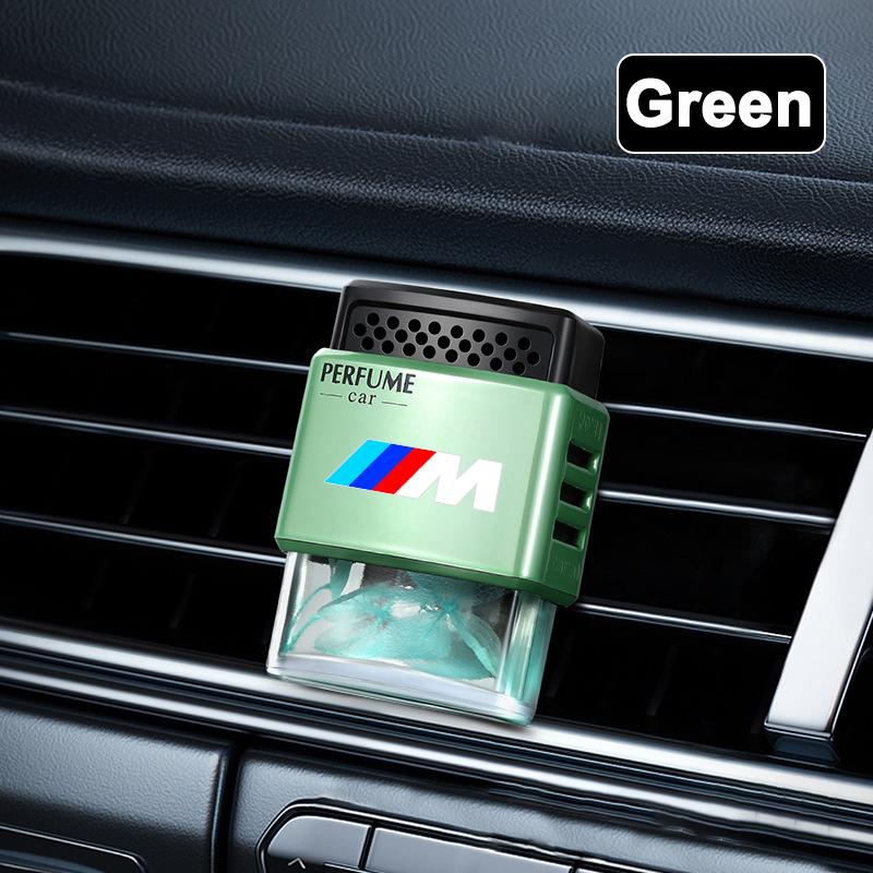 QXFA9 Car Air Freshener Smell Vent Perfume Flavoring Auto Interior Accessories For BMW 50th 1 3 5 7 Series X1 X3 X4 X5 X6 F10 F20 F30