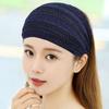 Summer Headwear Solid Color Female Hair Hoop Wide Edge Headband Headdress Korean Style Hair Band