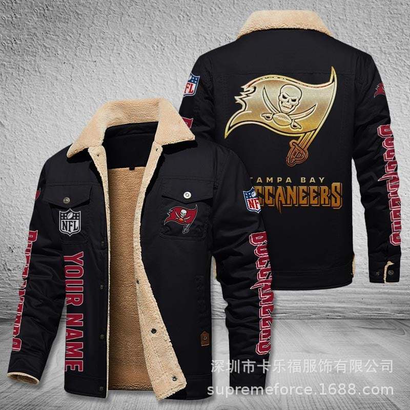 American football team football jersey Philadelphia Eagles jersey autumn and winter velvet cotton jersey sports jacket men's jacket