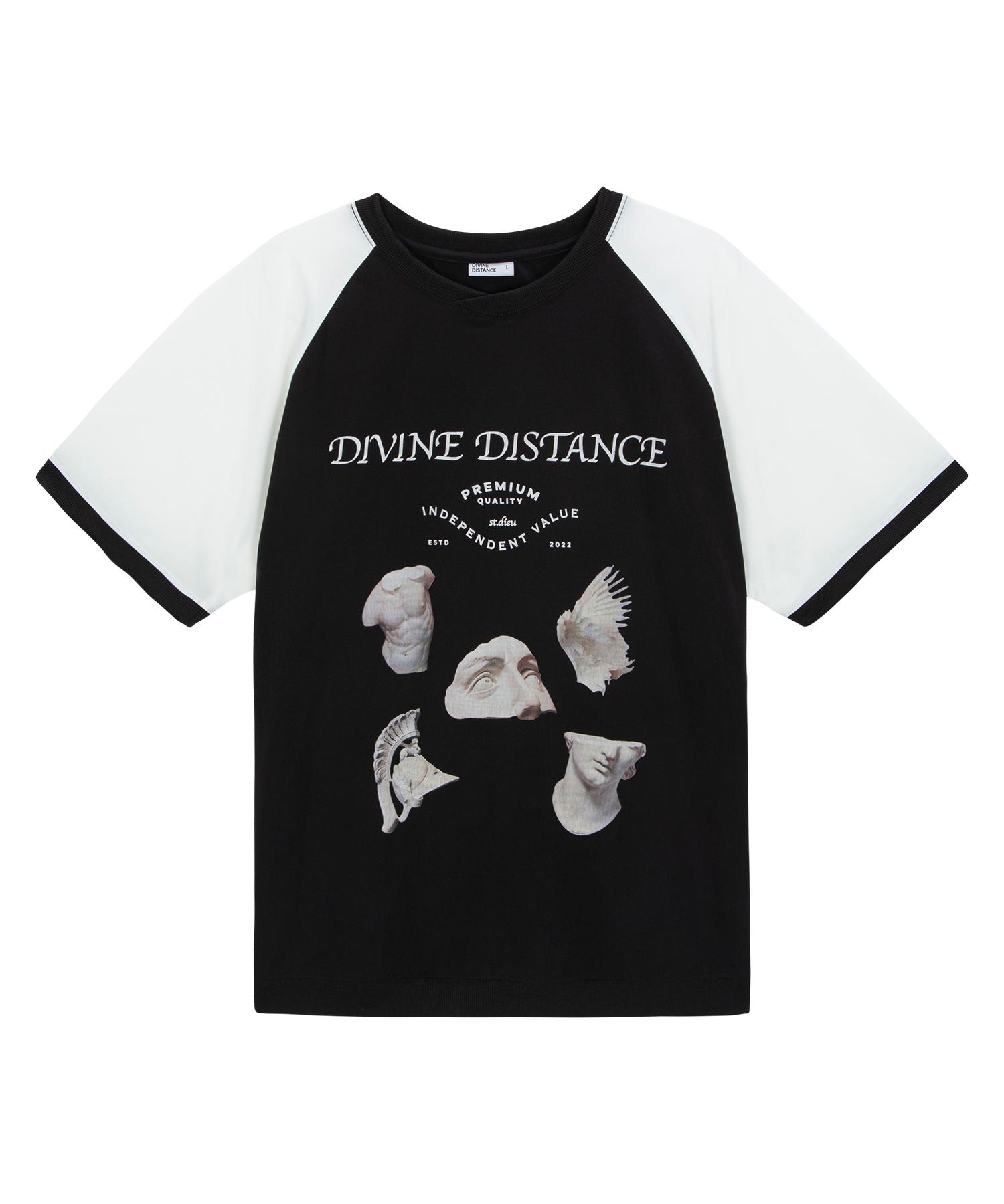 Divine Distance Saint Woven Half Sleeve [Black] L