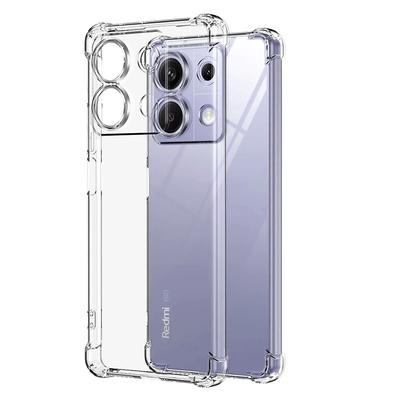 Coque Souple en Silicone Ultra Fine Antichoc Pour Xiaomi Redmi Note 13 12 11 11S 13R 12S 11T 12T Pro Plus 13C 12C 4G 5G Housse Transparente