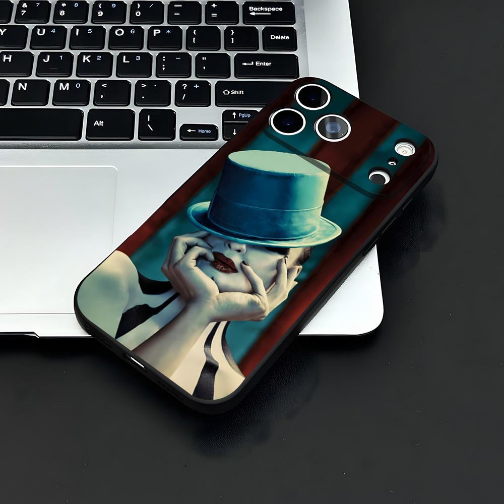 

American Horror Story AHS 1984 Phone Case For IPhone 17 Air 16 E Pro Max 15 14 13 Mini 12 Pro 11 Max Plus Black Soft Shell iPhone 16e