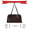 The Row Genuine Leather Saddle Bag - Peggy Light Luxury, Versatile Fashion Shoulder & Underarm Bag