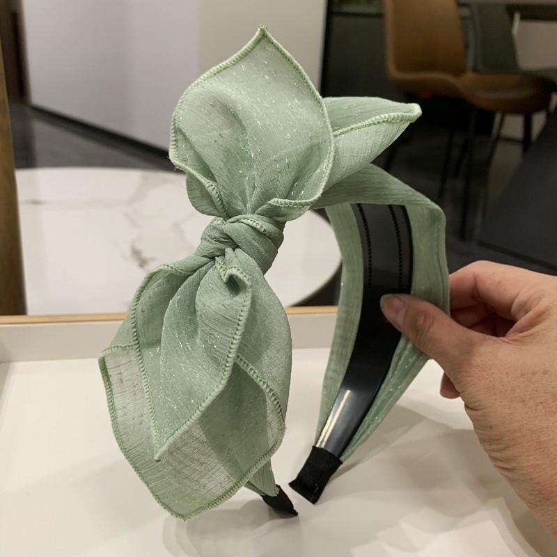 Women Hairband Handmade Bowknot Hair Accessories Fashion Knotted Hair Hoop Girls Headbands Spring Headwear
