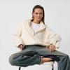 European-Styled Wool Zip Cardigan: Autumn/Winter Half-High Collar Sweater Knitwear